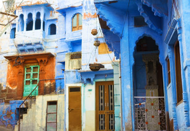 India blue city Jodhpur, Rajasthan