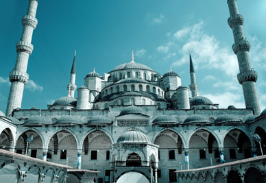 Blue Mosque (Sultan Ahmet) in Istanbul, Turkey